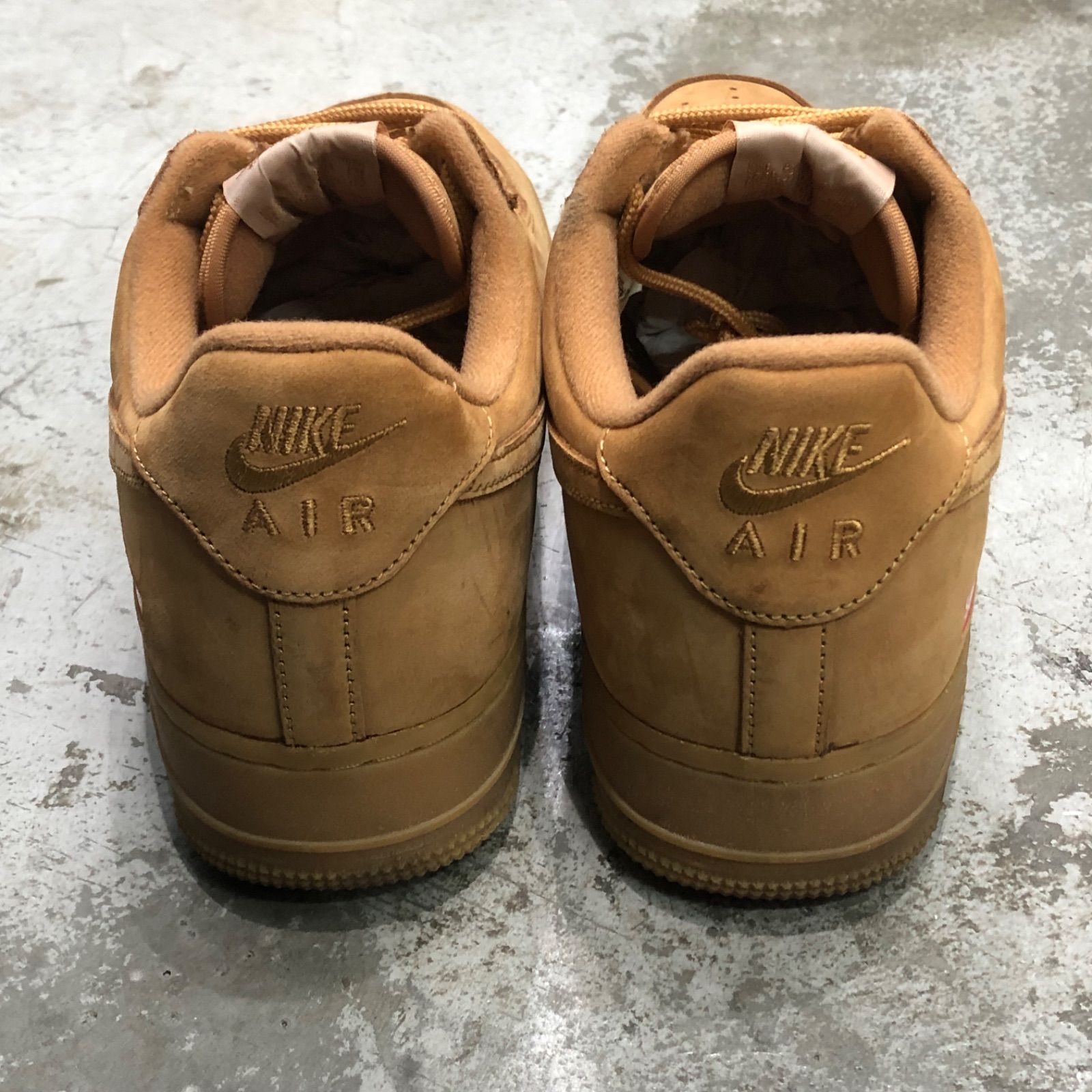国内正規 Supreme NIKE Air Force 1 Low Flax Wheat コラボ ウィート