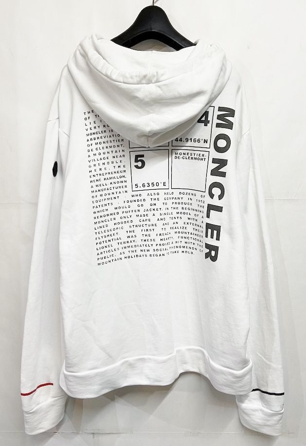 モンクレール MAGLIA バックプリント フーディー パーカー 国内正規 国内正規 MONCLER モンクレール MAGLIA バックプリント プルオーバー