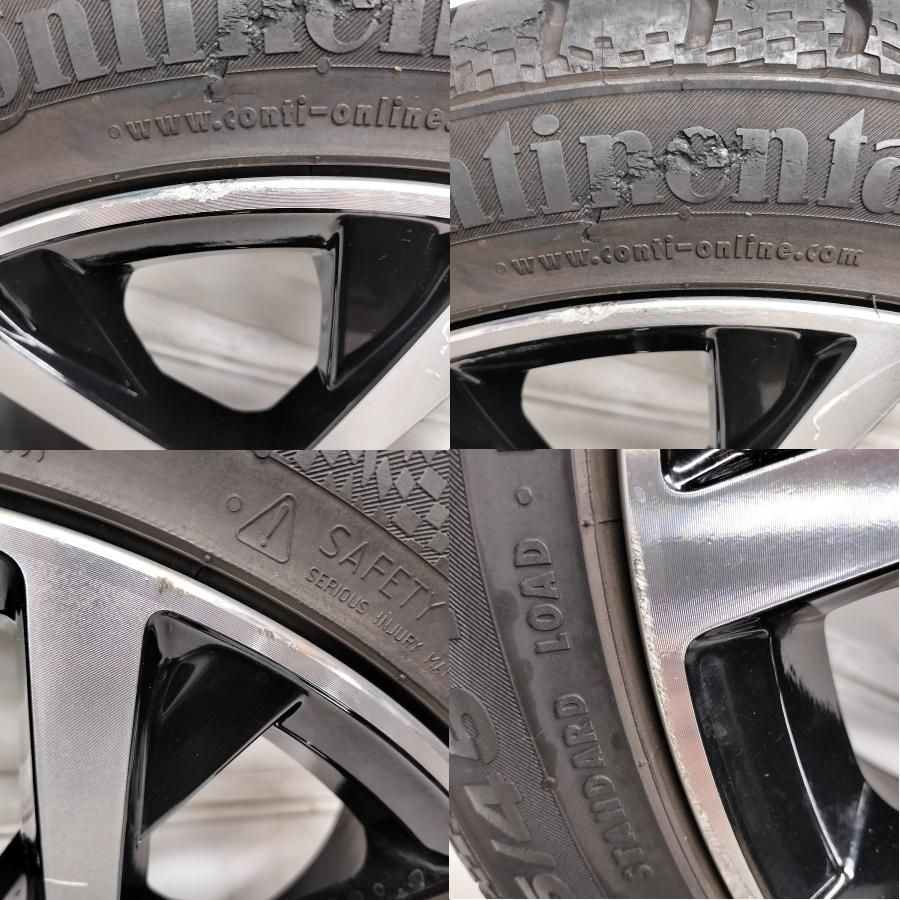 ◆配送先指定あり◆ ＜タイヤ x ホイール 1本＞ 235/45R18 18X8J フォルクスワーゲン ザ・ビートル デューン 純正 5H -112  5G0601025 中古