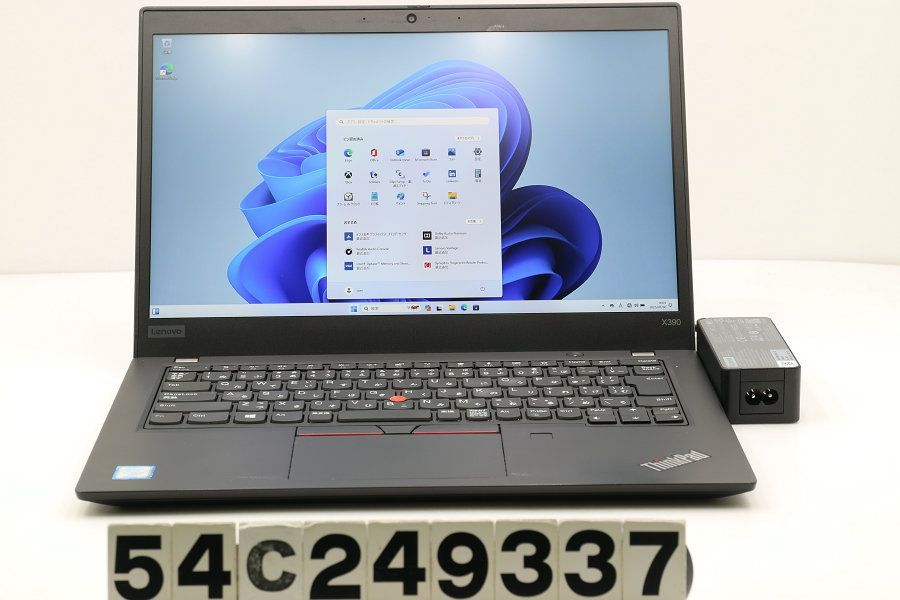 Lenovo ThinkPad X390 Core i7 8665U 1.9GHz/16GB/256GB(SSD)/13.3W/FHD(1920x1080)/Win11 【54C249337】