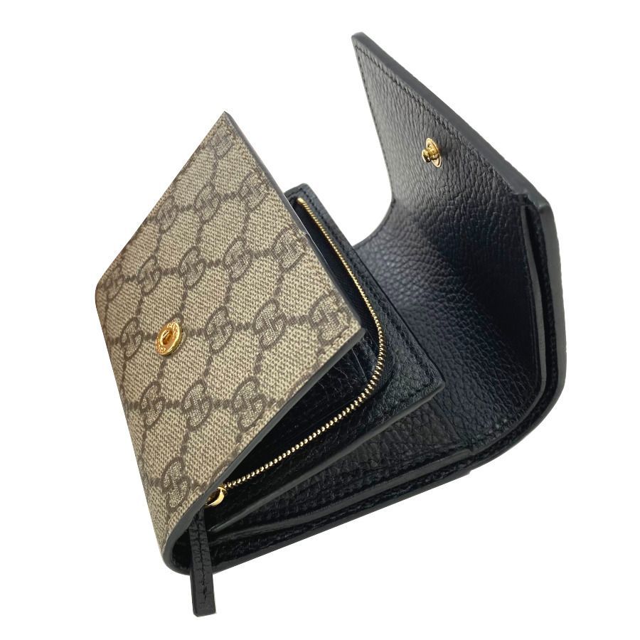 新品】グッチ GUCCI 財布 二つ折り ミディアム ウォレット ミニ
