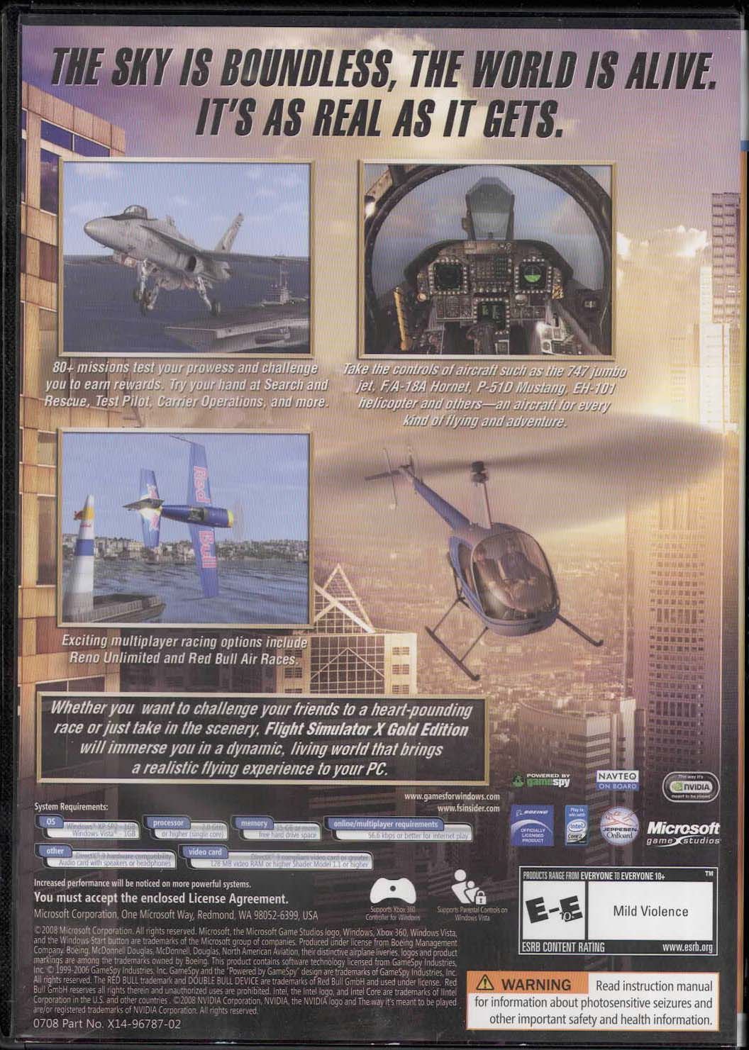 中古 Flight Simulator X Gold Edition US版 - メルカリ