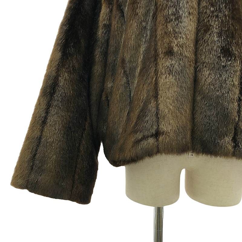 美品】 LEINWANDE / ラインヴァンド | Vegan Fur Jacket ミンク 美品】 LEINWANDE / ラインヴァンド | Vegan Fur Jacket ミンク