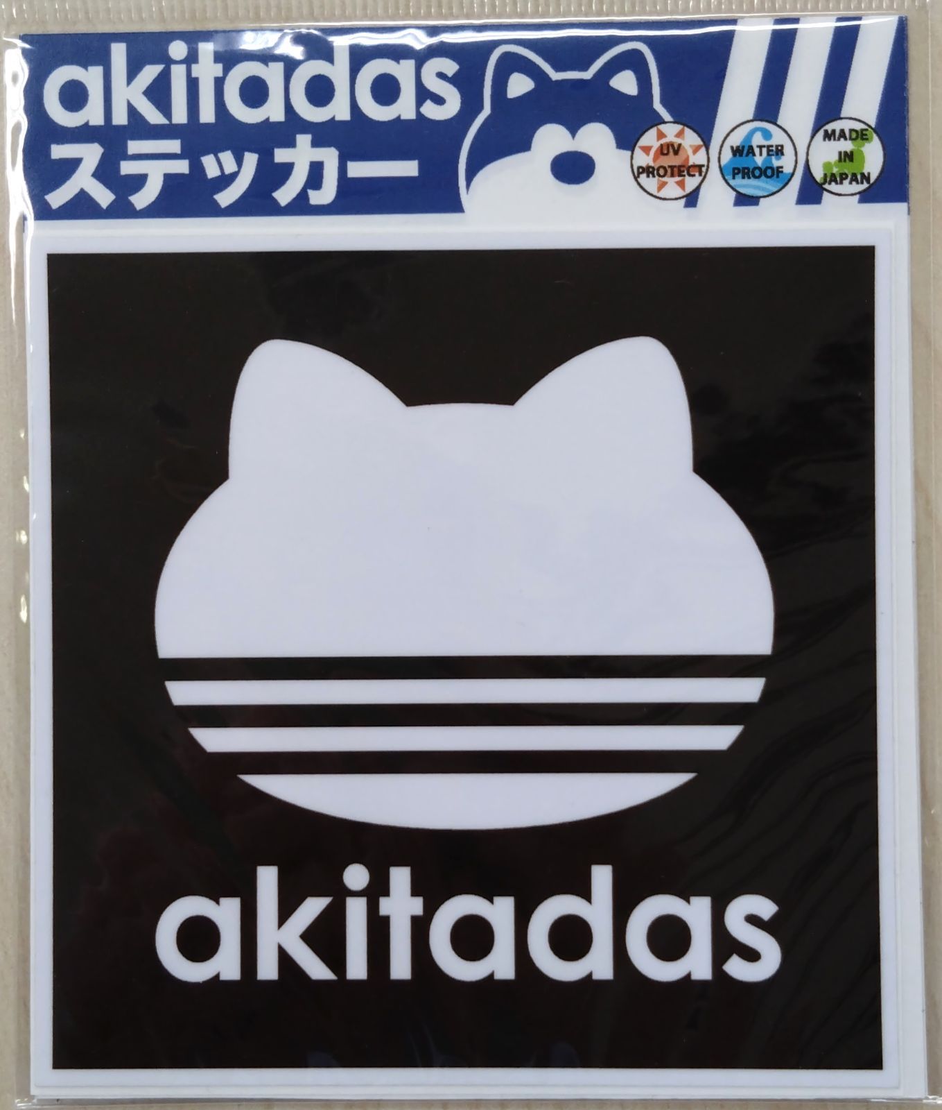 ステッカー3枚セット🌟秋田限定🌟AKITABUCKS🌟THE AKITA FACE