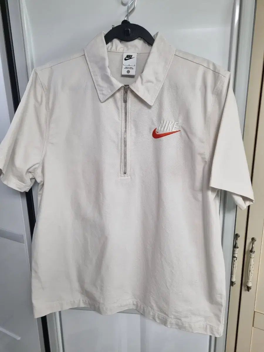 【雷市場（ポンジャン）商品韓国直送】（ L ） Nike(ナイキ） トレンド オーバーサイズシャツ