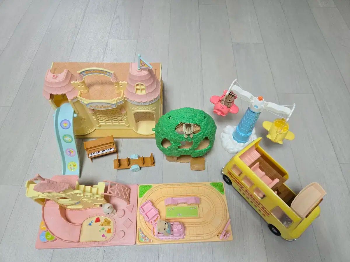 シルバニアファミリー 幼稚園 6種 まとめ