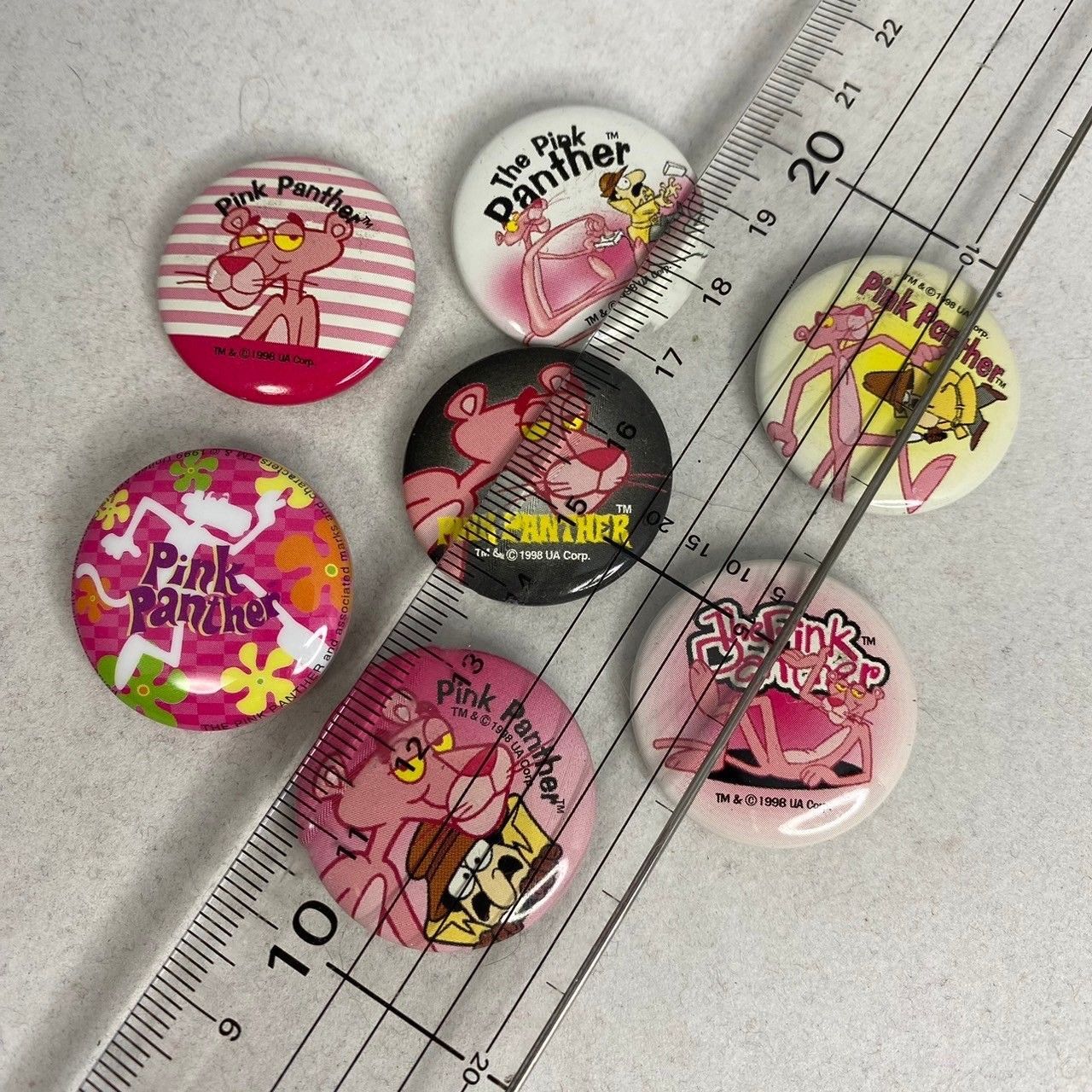 ピンクパンサー PINK PANTHER アメコミ キャラ 缶バッジ バッジ