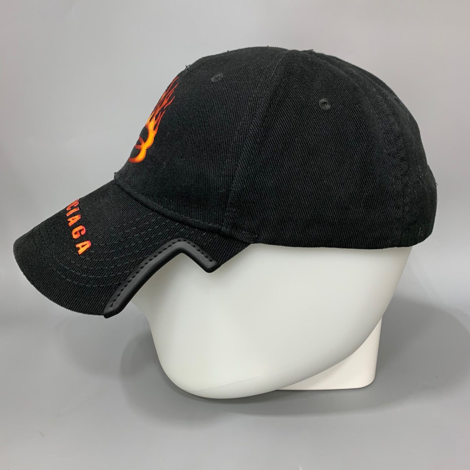 BALENCIAGA】バレンシアガ Burning Unity キャップ 炎 コットンドリル