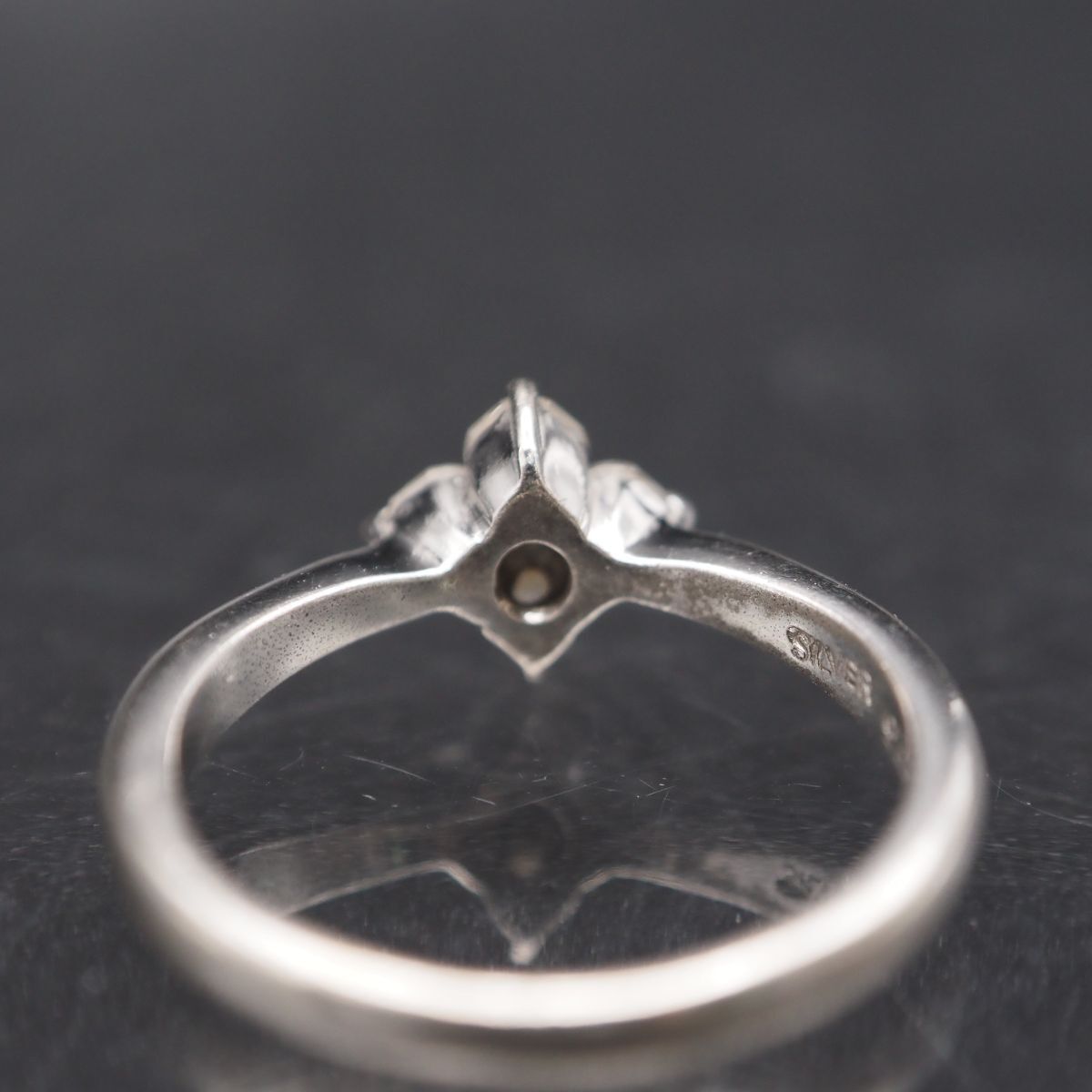 J332 CROSSFOR クロスフォー SILVER925刻印 リング ダイヤモンド