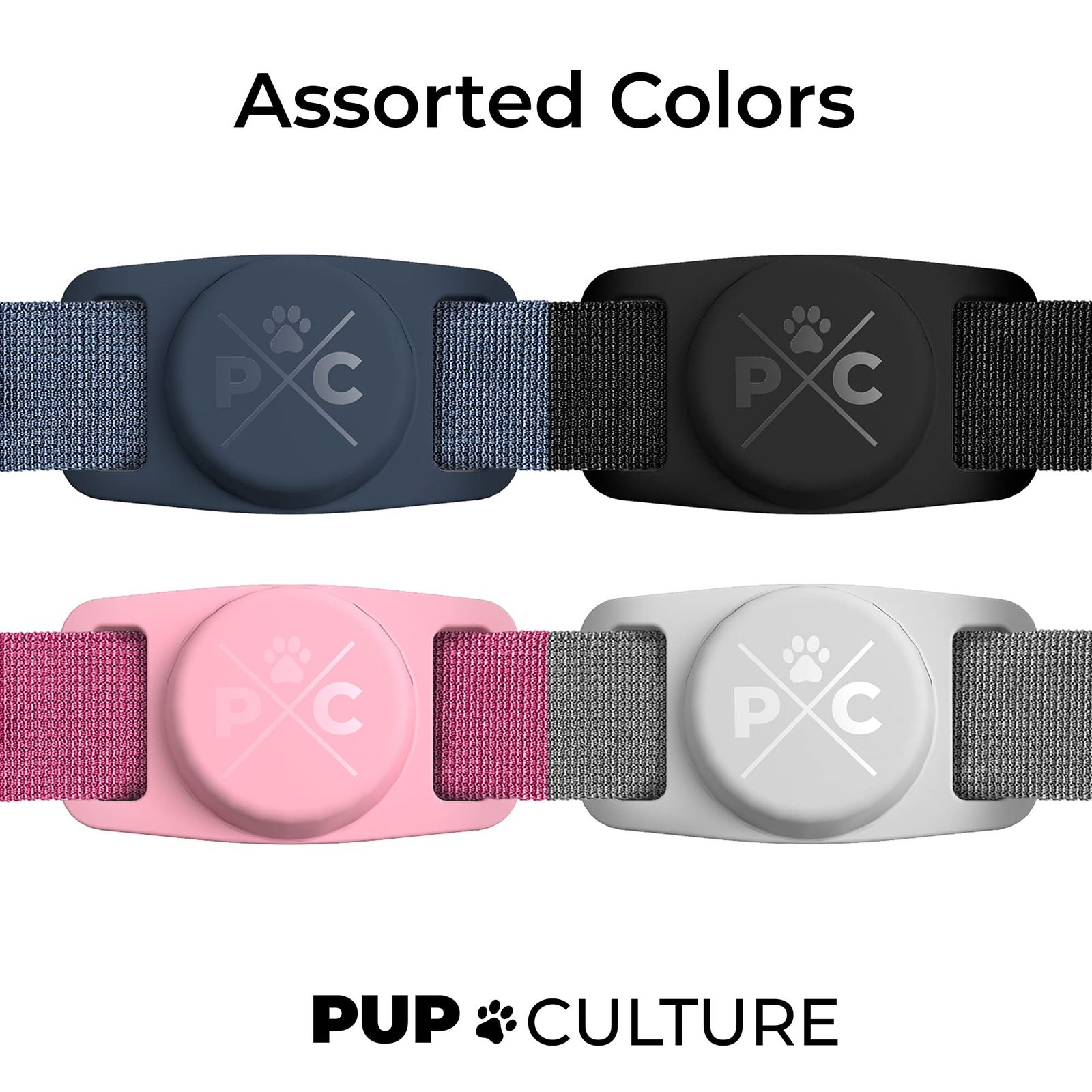 未使用品 ヒツジのいらない枕 -極柔 ブラックレーベル- 最上位モデル 2 Pup Culture AirTag 犬用首輪 | 丈夫で保護力のあるホルダー - Apple