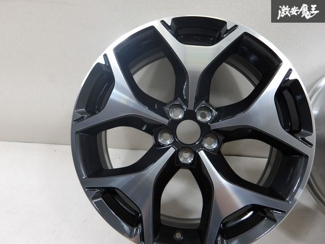 スバル純正 フォレスター 18x7J 5H PCD 114.3 +48 中古 4本 スバル 純正 18インチ ホイール セット 7J +48 5H 114