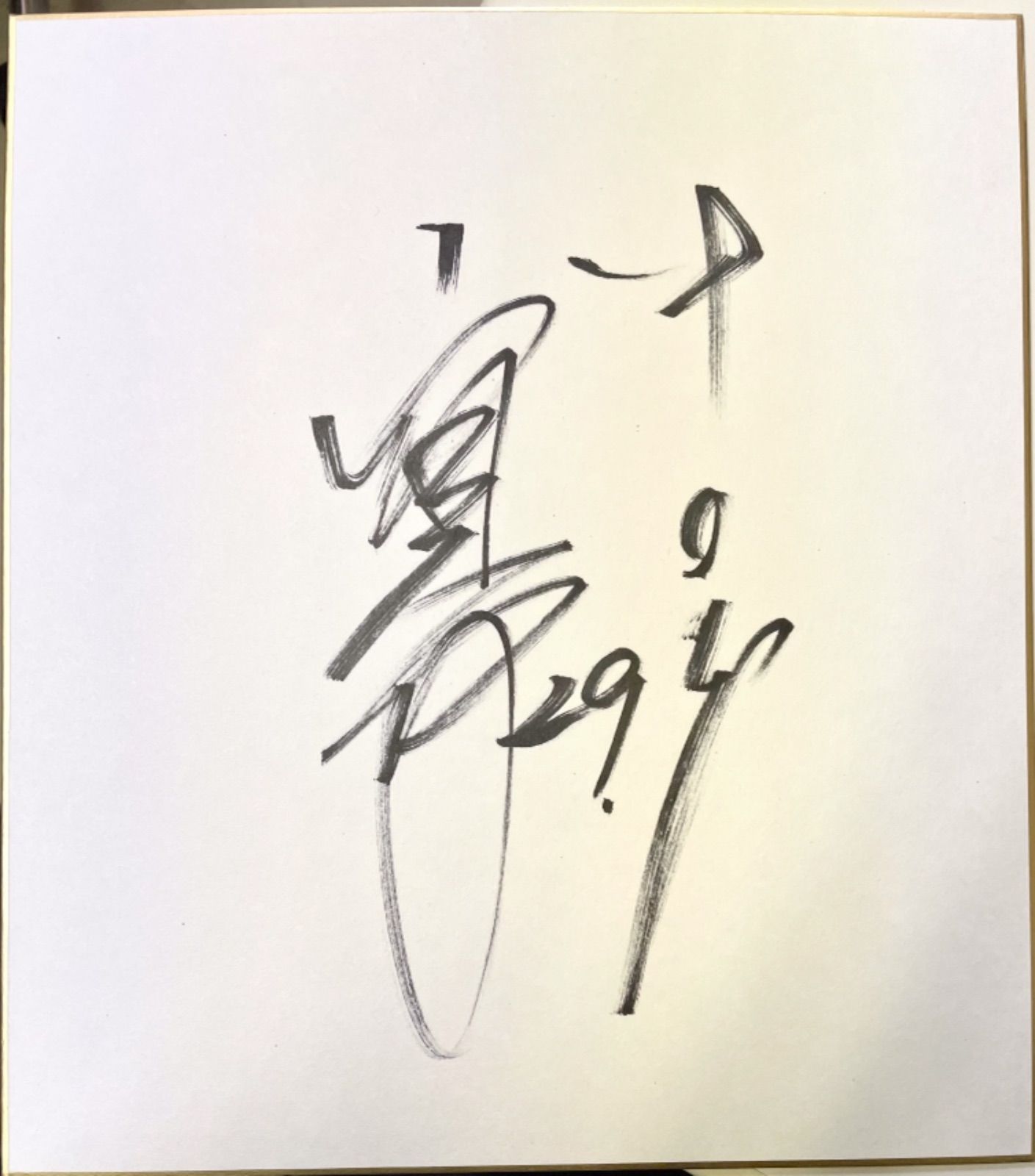 サイン色紙】宣銅烈 中日ドラゴンズ 野球 - メルカリ