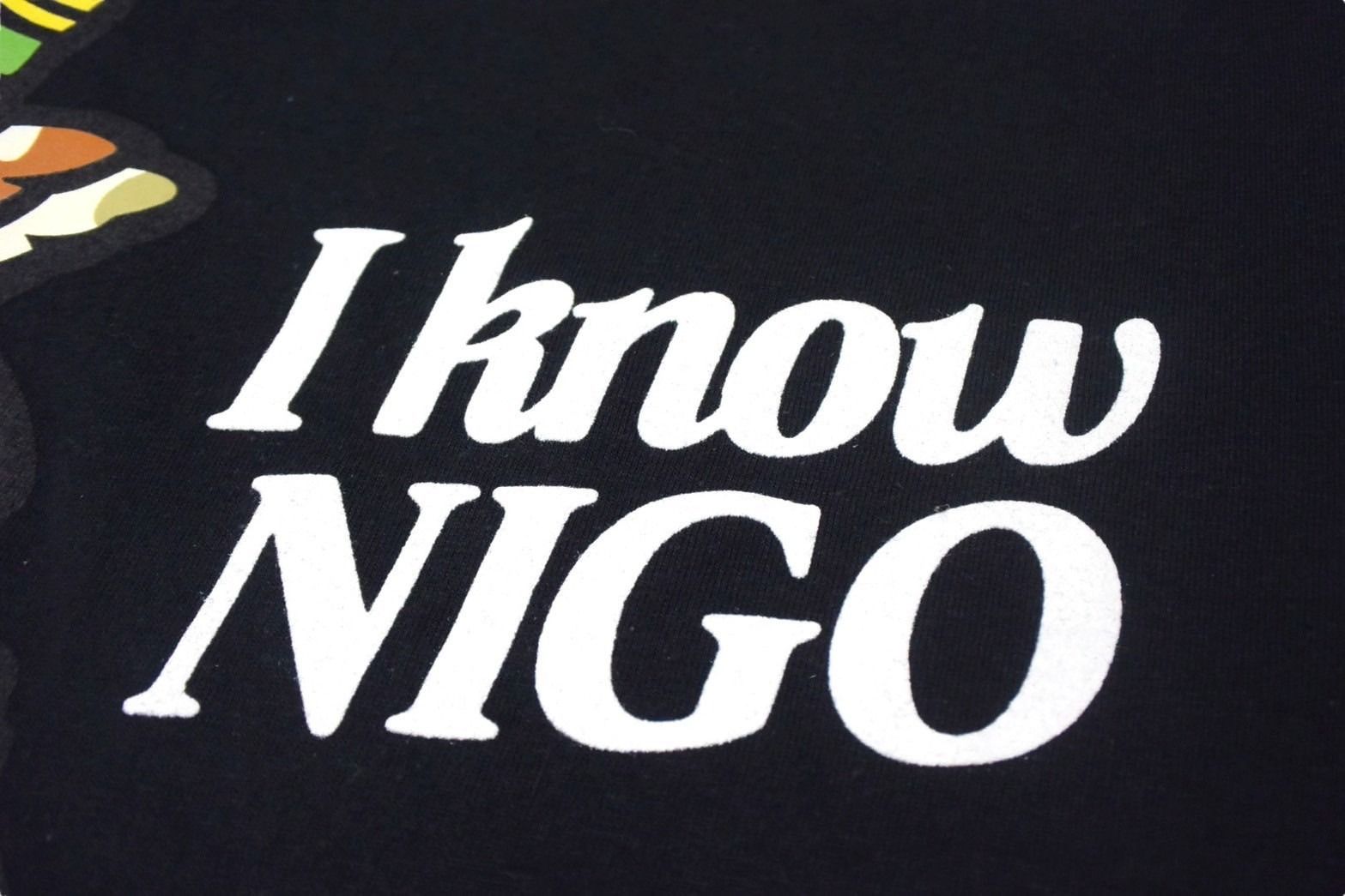 HUMAN MADE ヒューマンメイド I KNOW NIGO 半袖Tシャツ 86BF79A6