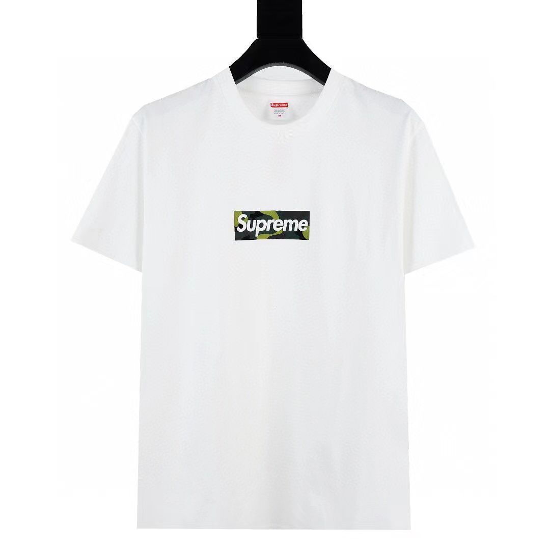 supreme シュプリームbox logo tee 迷彩 Tシャツ