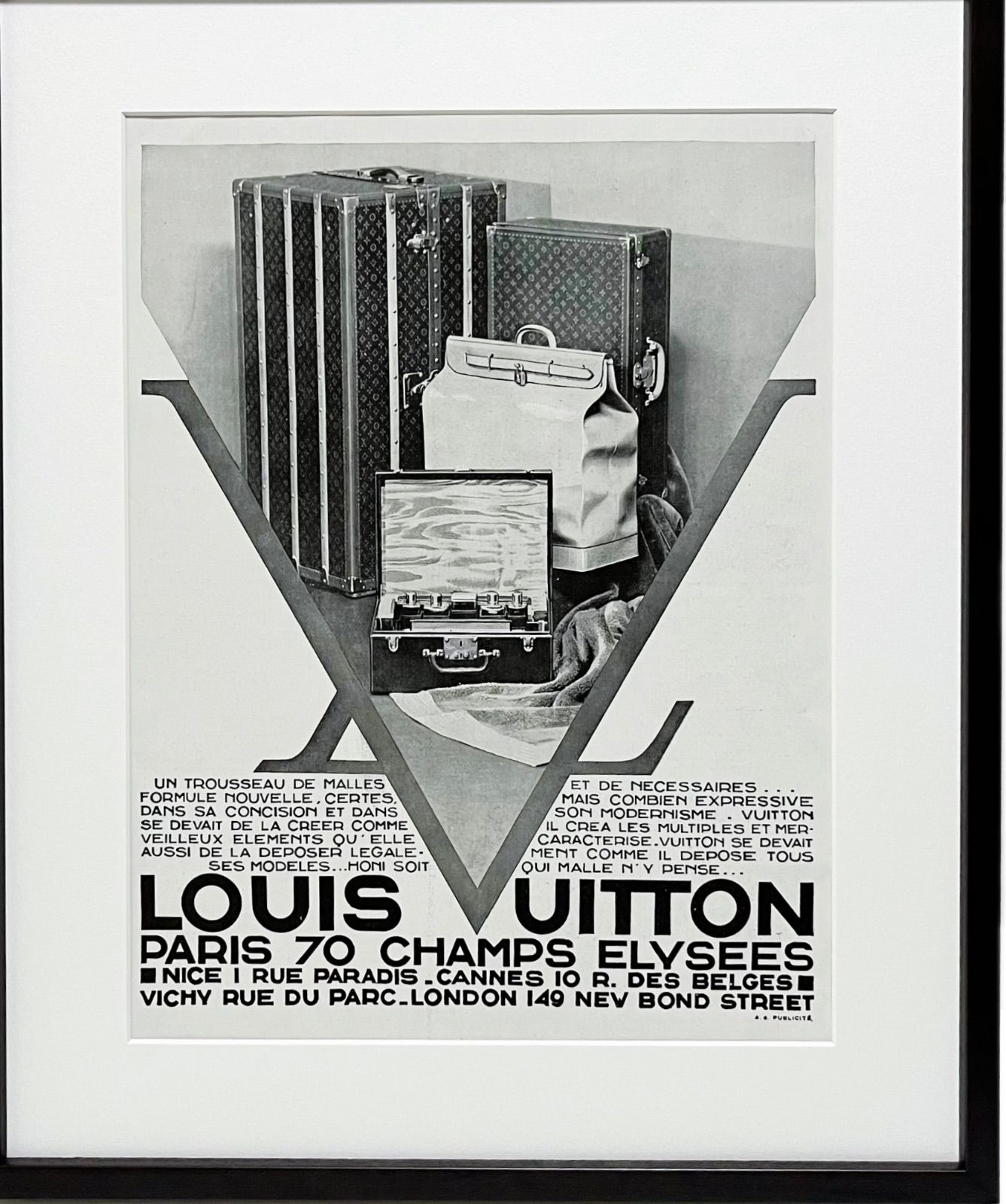 再入荷！1931 広告＞ Louis Vuitton ルイ・ヴィトン ポスター