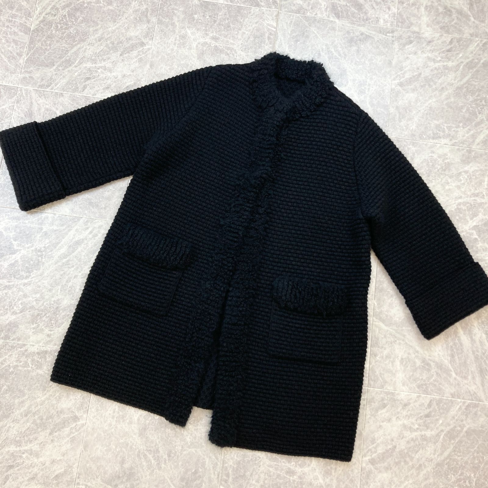 ◇ DOLCE&GABBANA ドルチェアンドガッバーナ カシミヤ ニット コート 