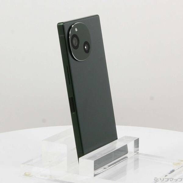 中古品〕 AQUOS R9 256GB グリーン SH-51E docomo SIMフリー【258