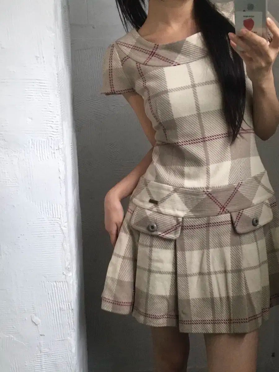 BURBERRY バーバリー ニット プリーツ ONE PIECE