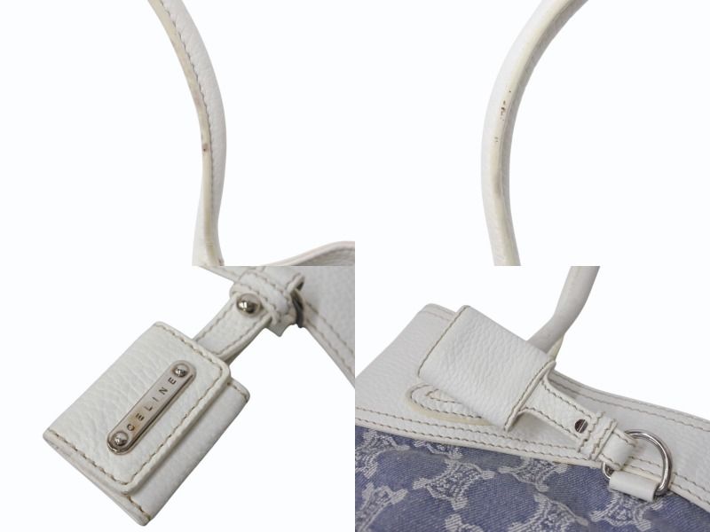 CELINE セリーヌ マカダム トートバッグ ハンドバッグ SC-ST-1026