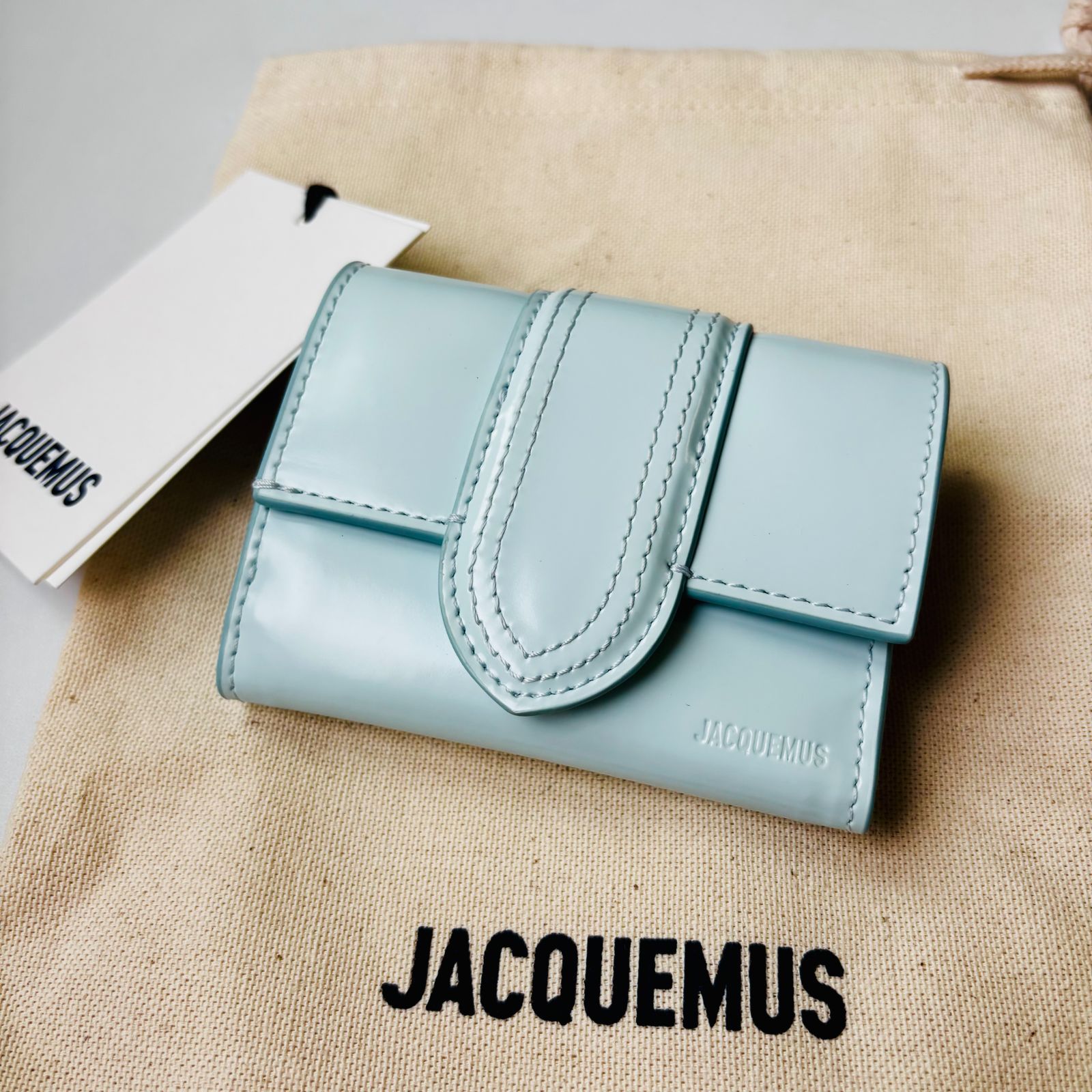 ジャックムスJacquemus バンビーノBambinoレザー3つ折り財布