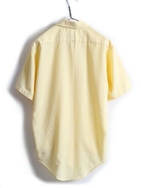 70s USA製 ■ マンハッタン ポケット付き 半袖 シャツ ( 15 1/270sUSA製