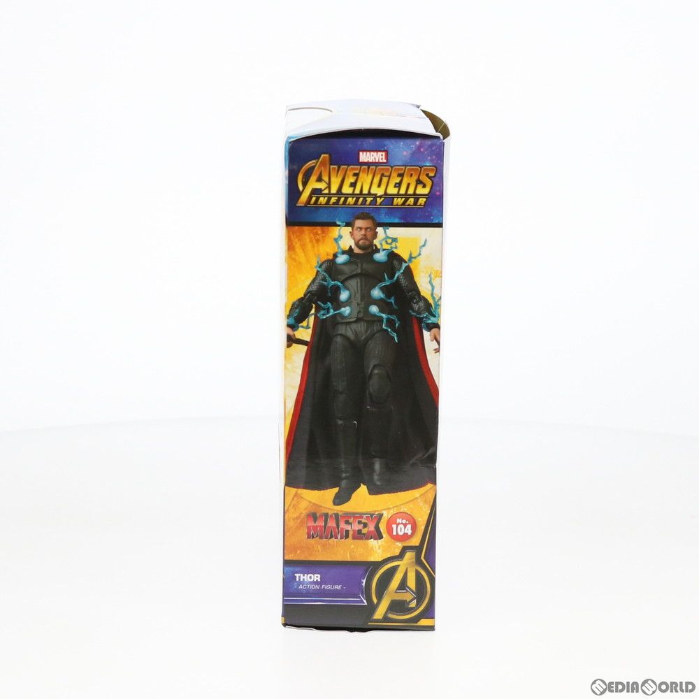 MAFEX 104 THOR ソー インフィニティ・ウォー版 Mafex No. 104 Marvel's Avengers Infinity War Thor Action