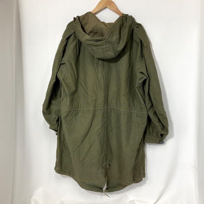 ミリタリーコート 50s M1951 モッズコート 古着 カジュアル メンズ サイズ表記なし Lサイズ相当 カーキ アウター A15004
