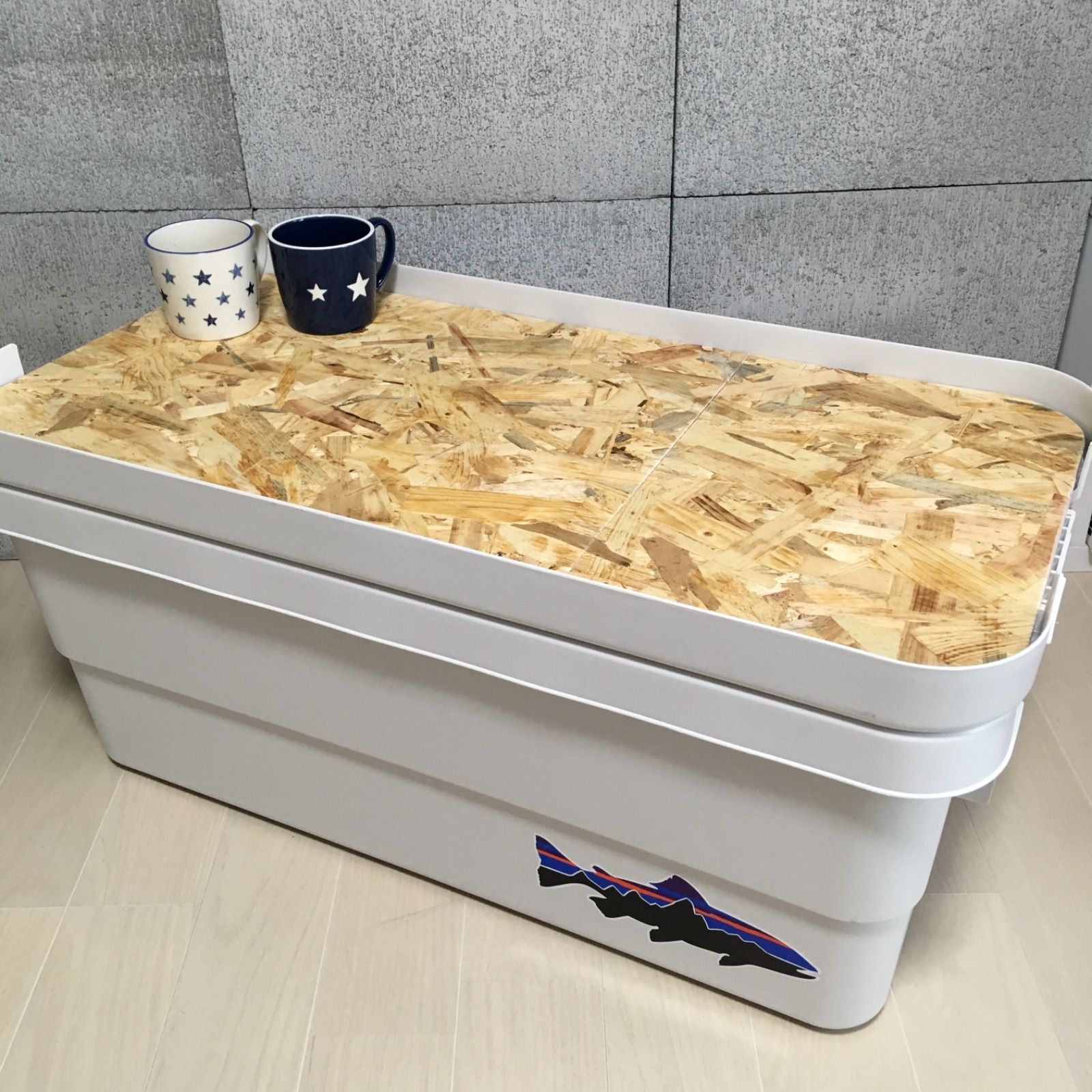 【けんちん】OSB オープンボックスセット アウトレットセール 数量限定お買い得品 アイアンとOSB素材が融合した
