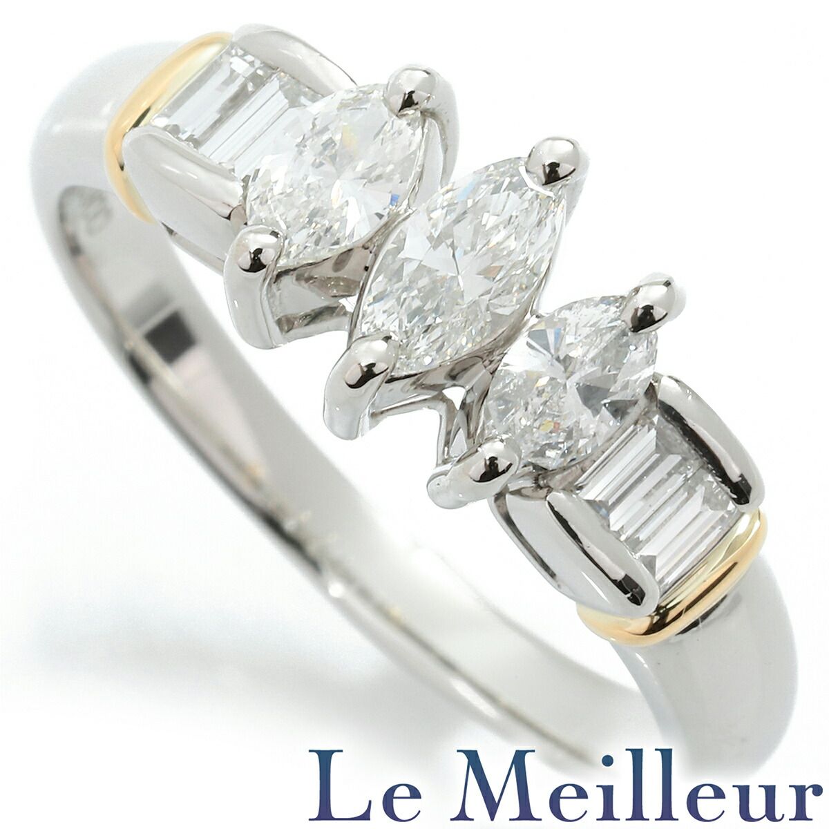 リング SIクラス 指輪 ダイヤモンド 0.60ct Pt900 12号 中古  