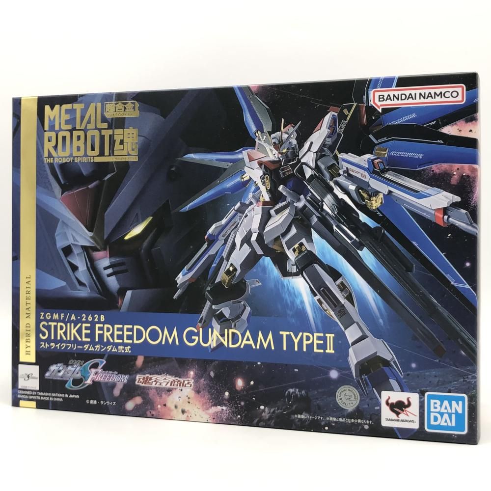 BANDAI - 【中古】未開封 機動戦士ガンダムSEED FREEDOM L ROBOT魂 SIDE MS ZGMF-A-262B ストライクフリーダムガンダム弐式[17][240017706724] 中古】未開封 機動戦士ガンダムSEED FREEDOM METAL ROBOT魂 SIDE