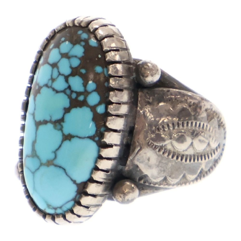 INDIAN JEWELRY (インディアンジュエリー) ナバホ族 MAL刻印 ナンバー