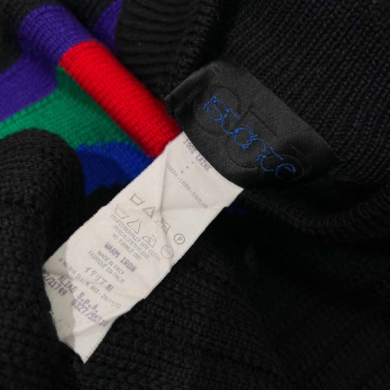☆istante☆セーター 黒 48 M ヴェルサーチも出品中 VERSACE セーター 