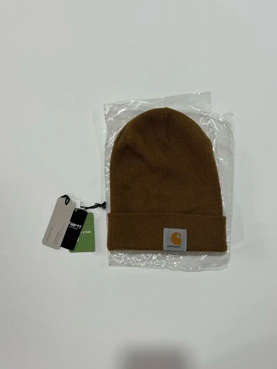 【雷市場（ポンジャン）商品韓国直送】 Carhartt（カーハート) リップニット ビーニー ブラウン 新品