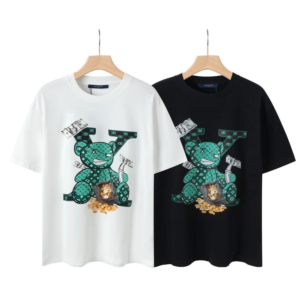 LOUIS VUITTON × Balenciaga コラボ ロゴプリントTシャツ |