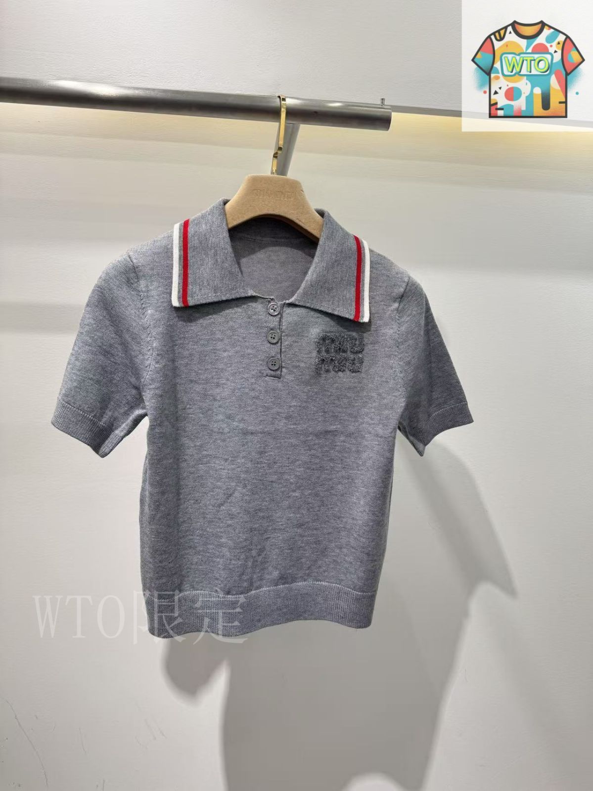 今日 Miu Miu Short-Sleeve Top | ミュウミュウ ショートスリーブトップ-2