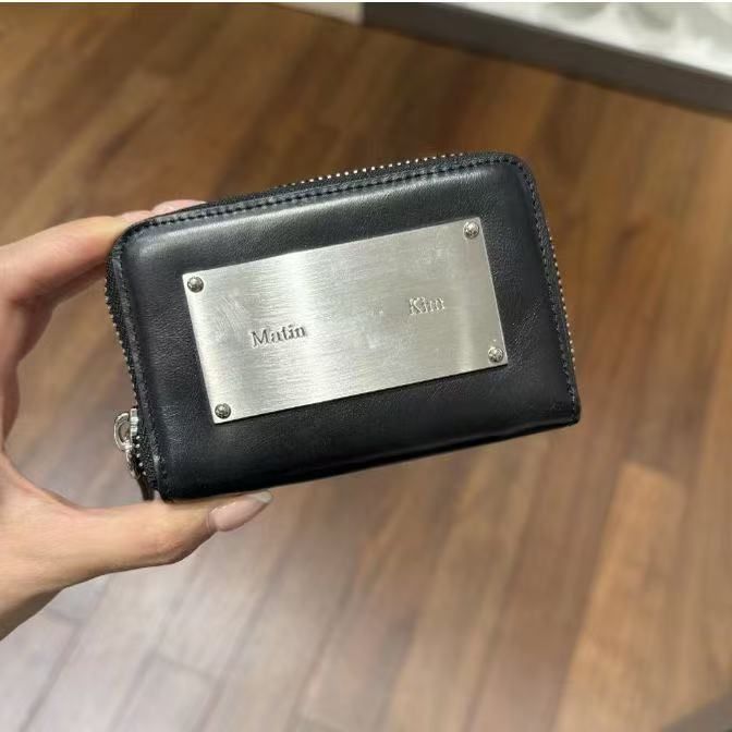 Matin Kim マーティンキム カードケース 名刺 ミニ財布 ブラック 新品