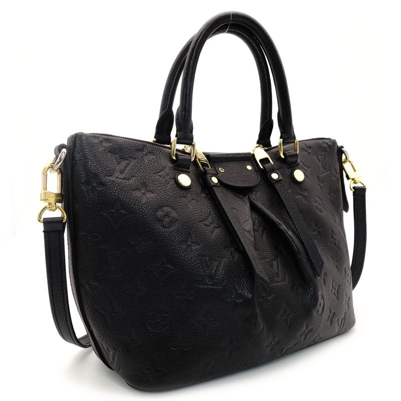 ルイヴィトン LOUIS VUITTON マザリーヌ PM アンプラント ブラック レザー 黒 2way クロスボディ 7-8-159