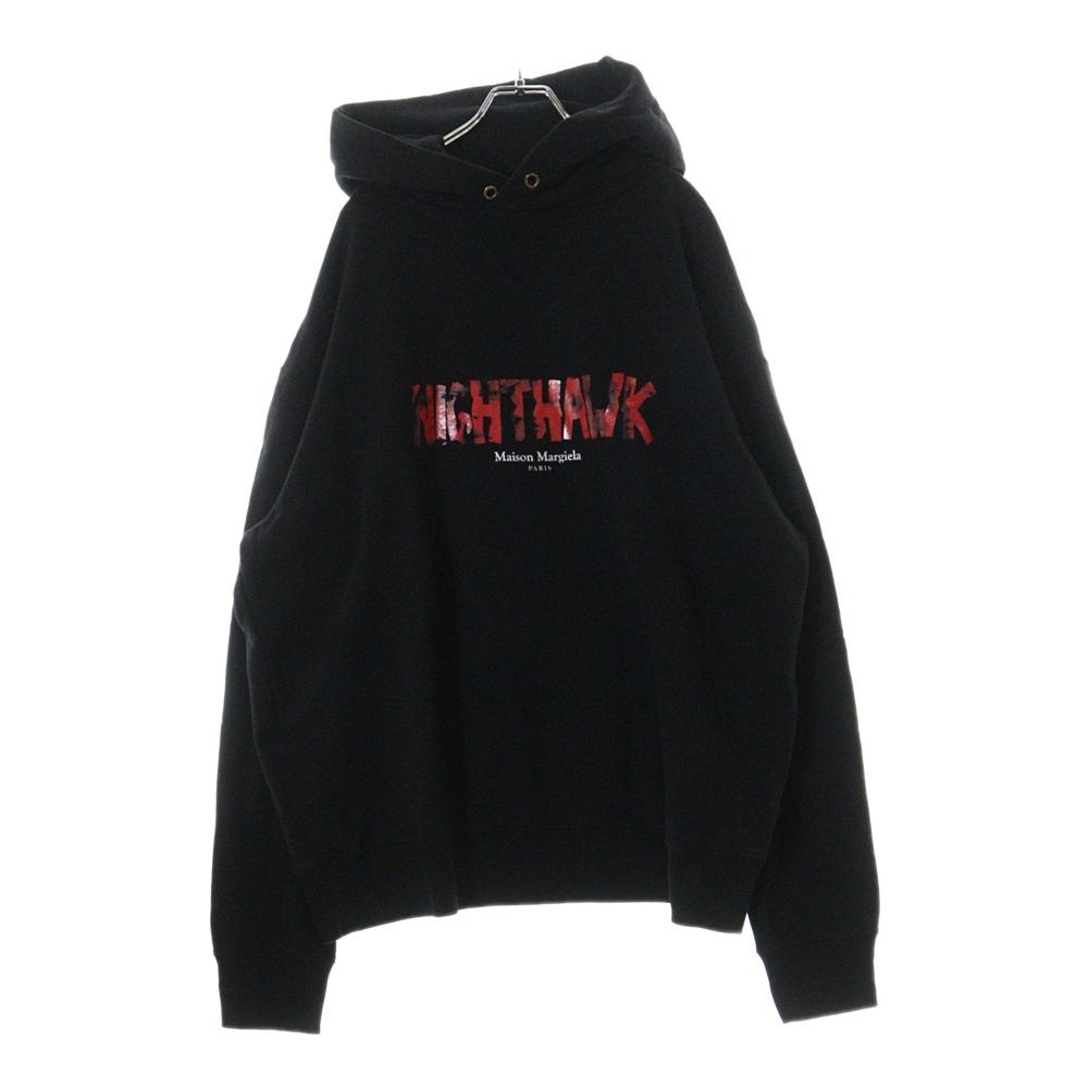 国内発送 24AW メゾン マルジェラ 反転ロゴ パーカー 黒白 Maison Margiela（旧Maison Martin Margiela） - 新品 50