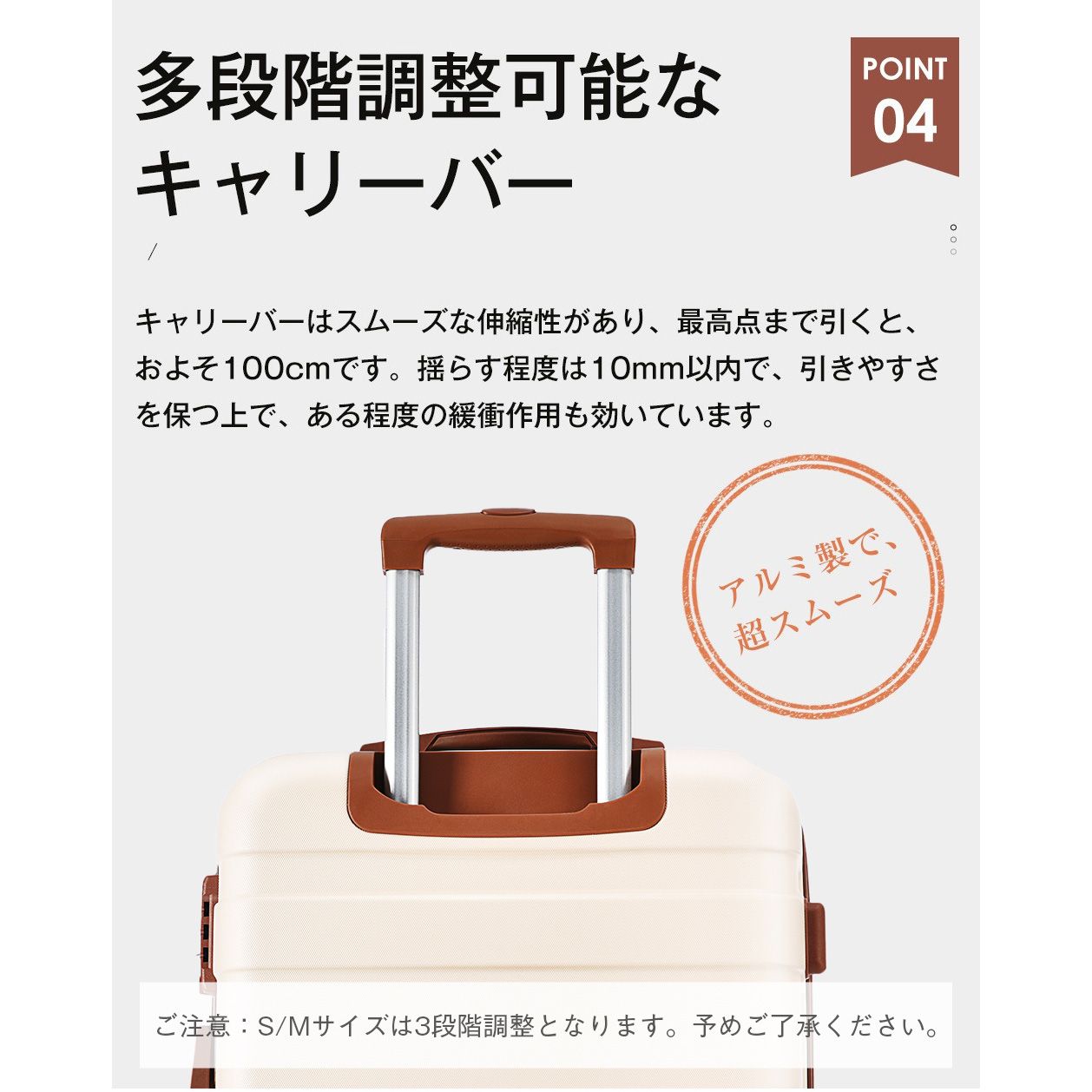 スーツケース Mサイズ キャリーケース TSAロック キャリーバッグ 4日 7日用 中型 かわいい 超軽量 ファスナー 海外 旅行 GC DECORATOM_COM_BR