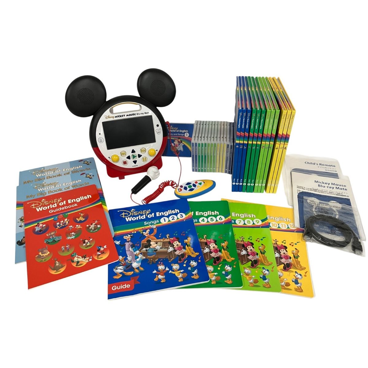 DWE ディズニー ワールドオブイングリッシュ 英語教材 メインプログラムセット 子供教材 B9982073