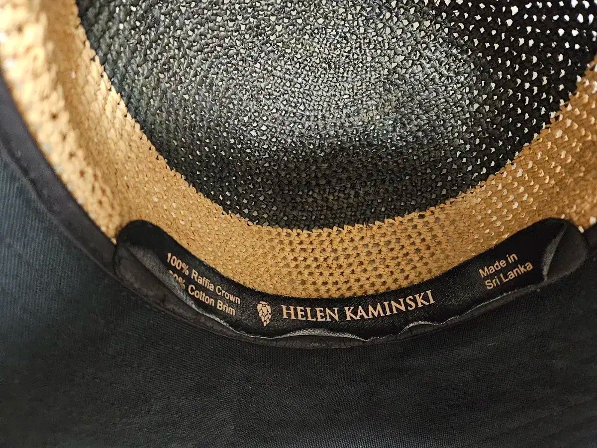  Helen Kaminski ヘレンカミンスキー ラフィアハット 帽子 バケットハット ハット