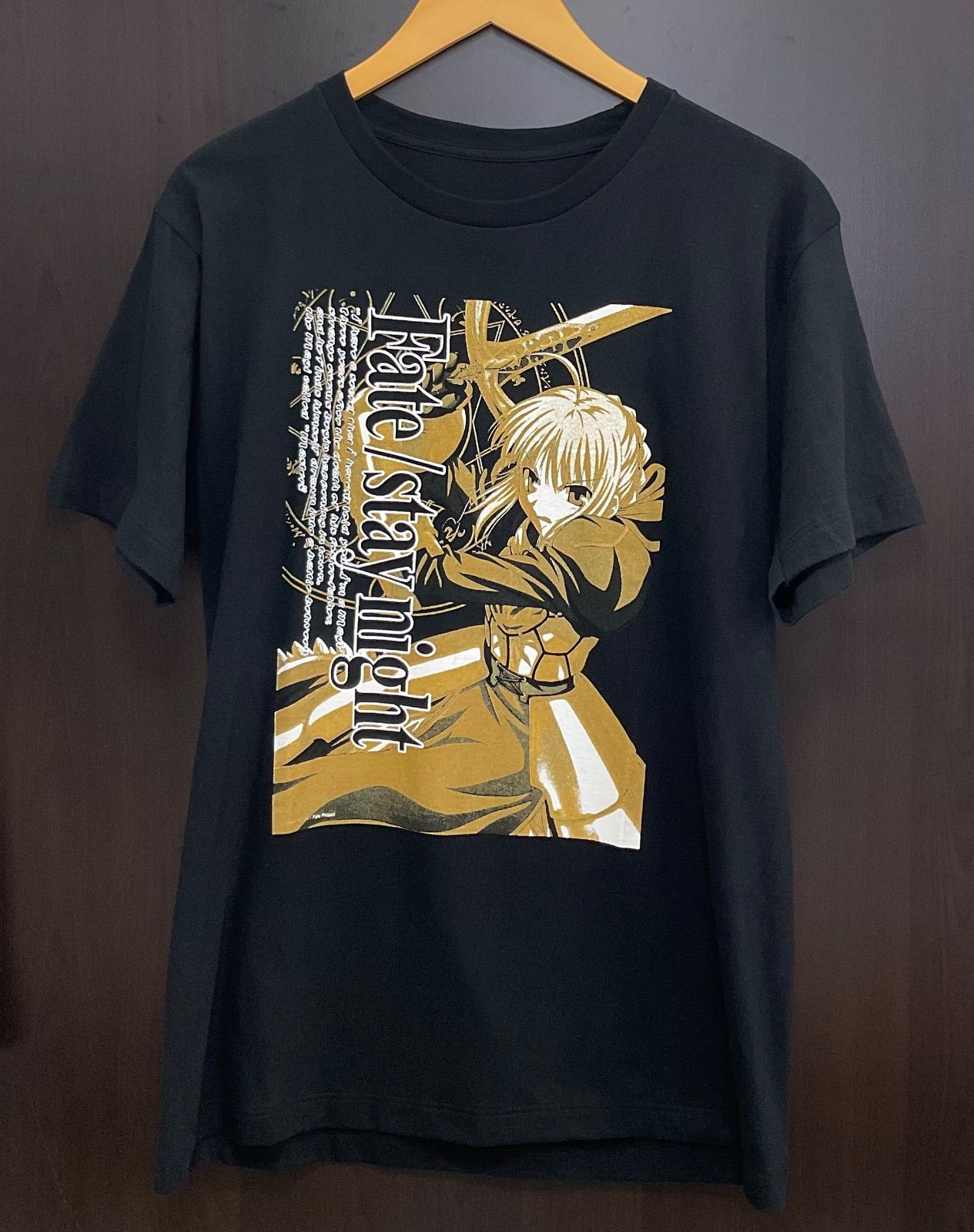 Fate/stay night Blu-ray BOX 特典用Tシャツ アニメT メンズL ブラック