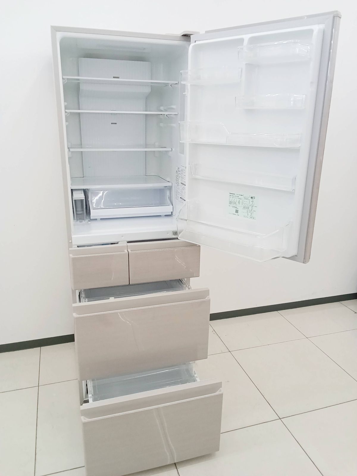 関東地域 販売 Panasonic 冷凍庫 2025年製 406L NR-E417EX-N H461