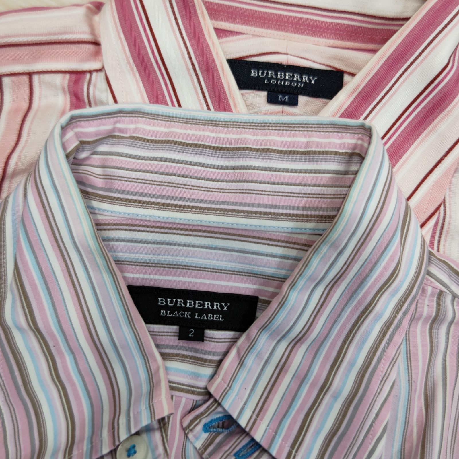 BURBERRY BLACK LABEL ピンク ジャケット BURBERRY BLACK LABEL - バーバリー ブラックレーベル BURBERRY