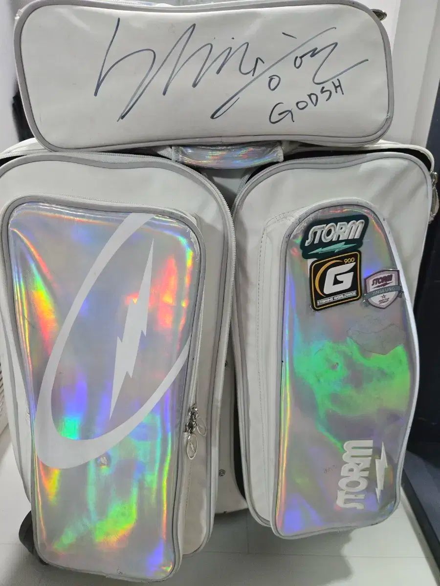 ストーム ボーリング バッグ 4ボール GODSH サイン入り
