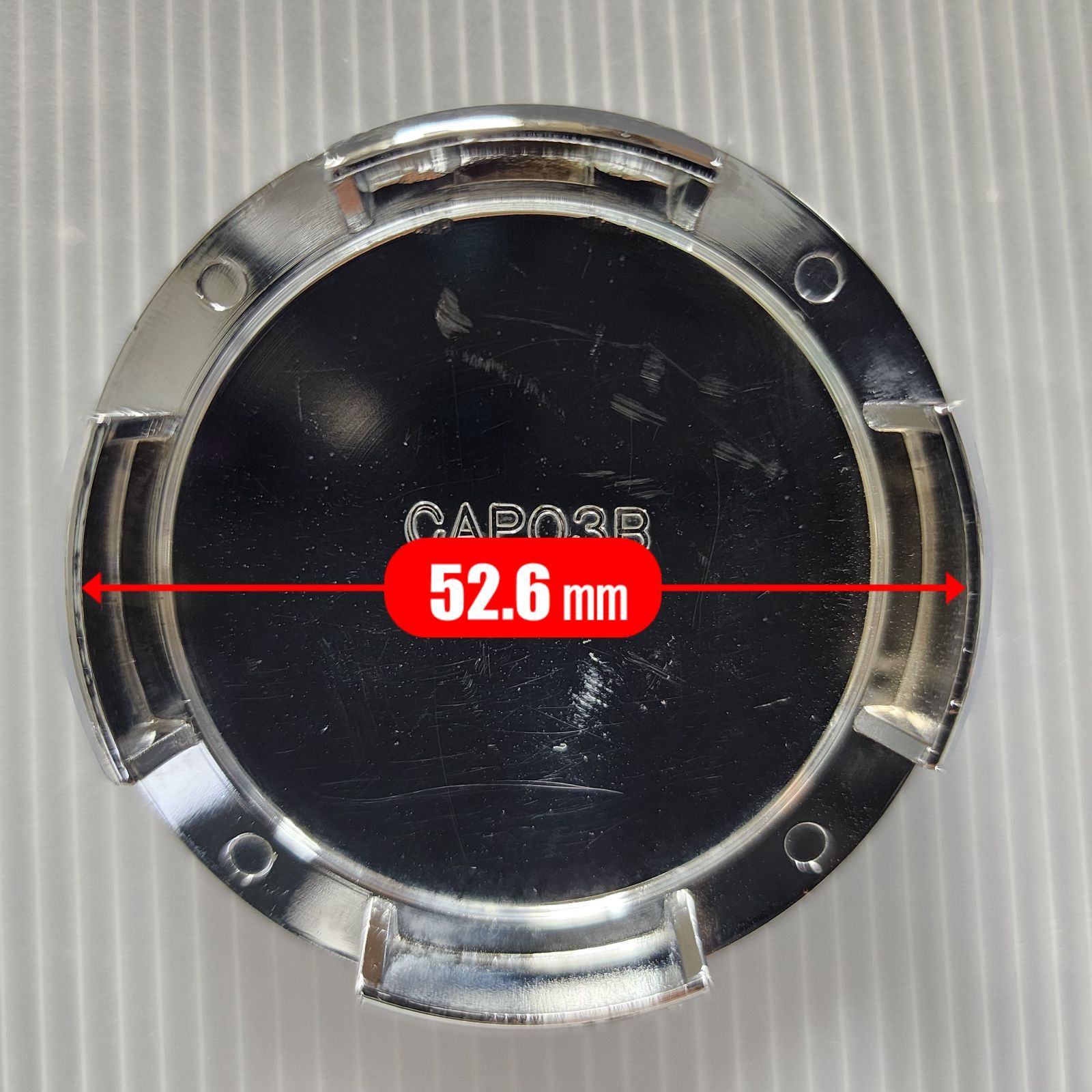 中古品 スズキ センターキャップ 4個セット ホイールキャップ CAP03B 
