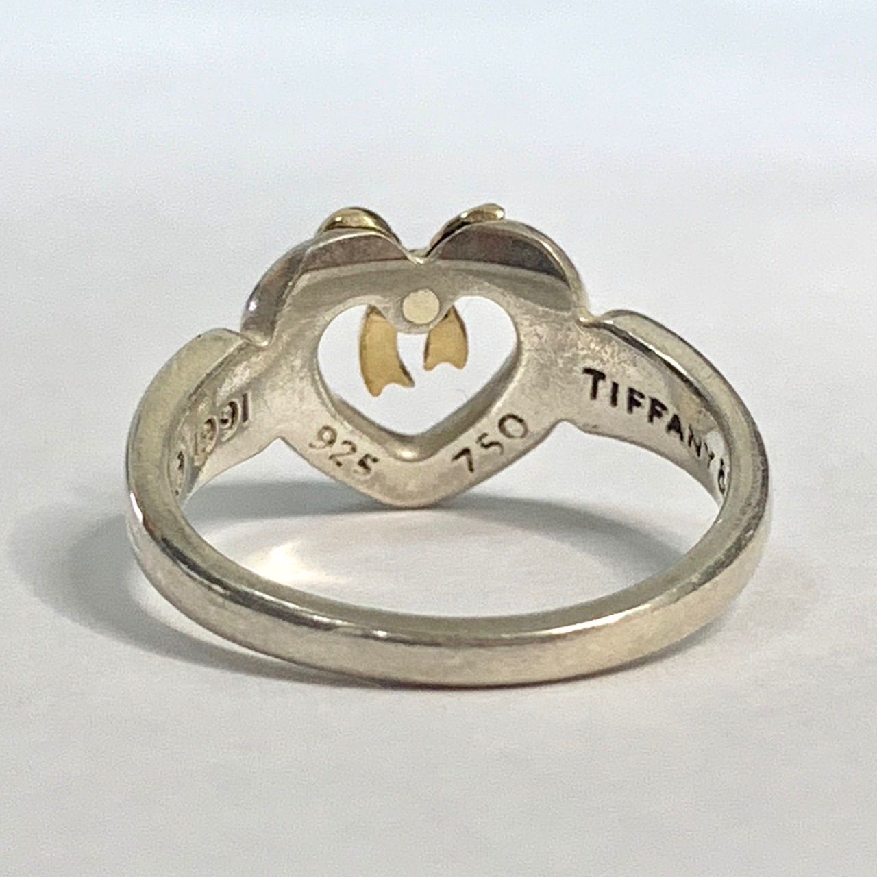 超レア 美品⭐️TIFFANY＆CO. 】レア ティファニー ハートリボン 
