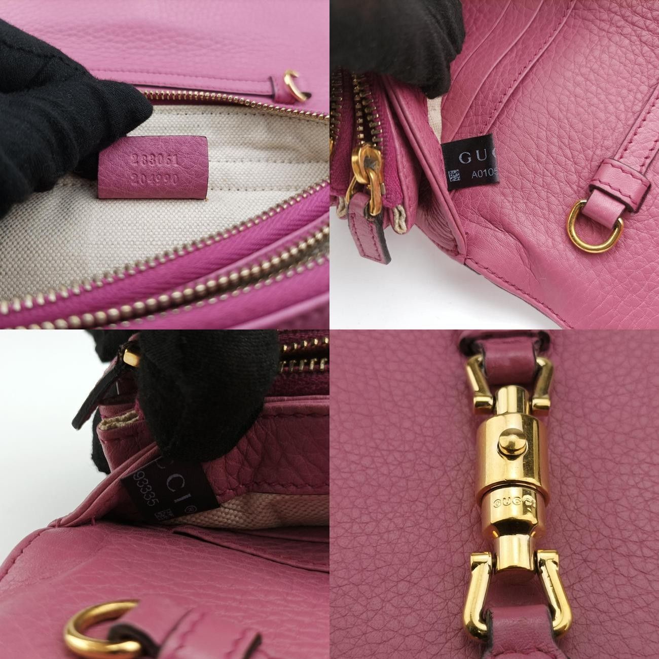 グッチGucciブロードウェイピンクレザー283061A010593335