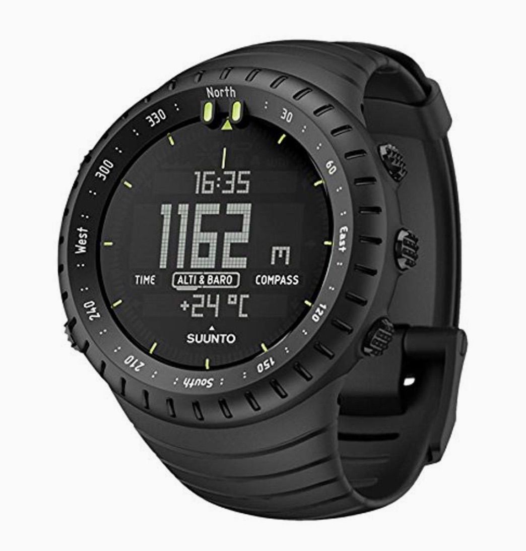 【美品】SUUNTO スントコアオールブラック付属品付き SUUNTO 【公式ストア】 CORE ALL BLACK スント コア オール