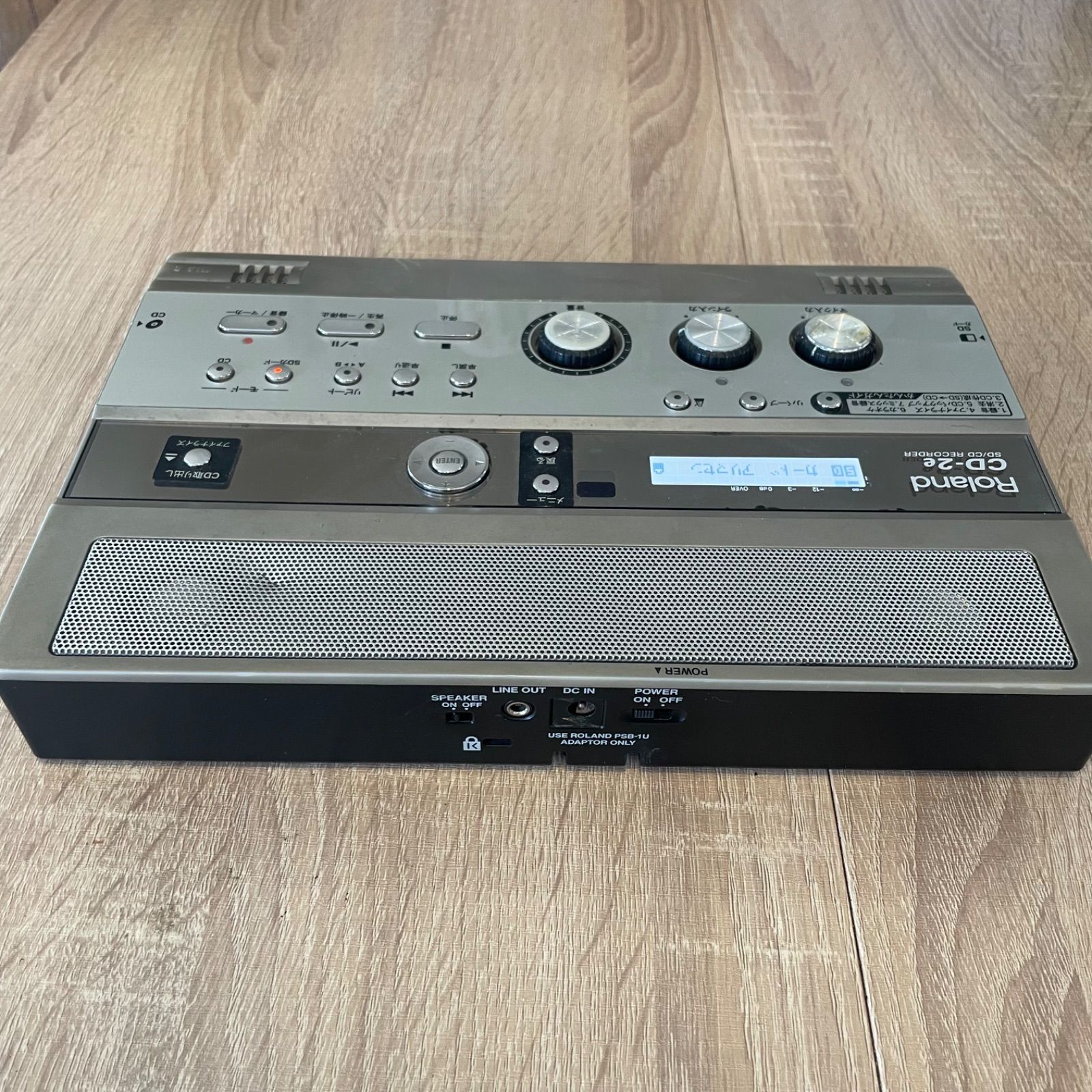 Roland ローランド CD-2e SD/CD RECORDER レコーダー 手軽に録音／再生／CD作成 中古品 - メルカリ